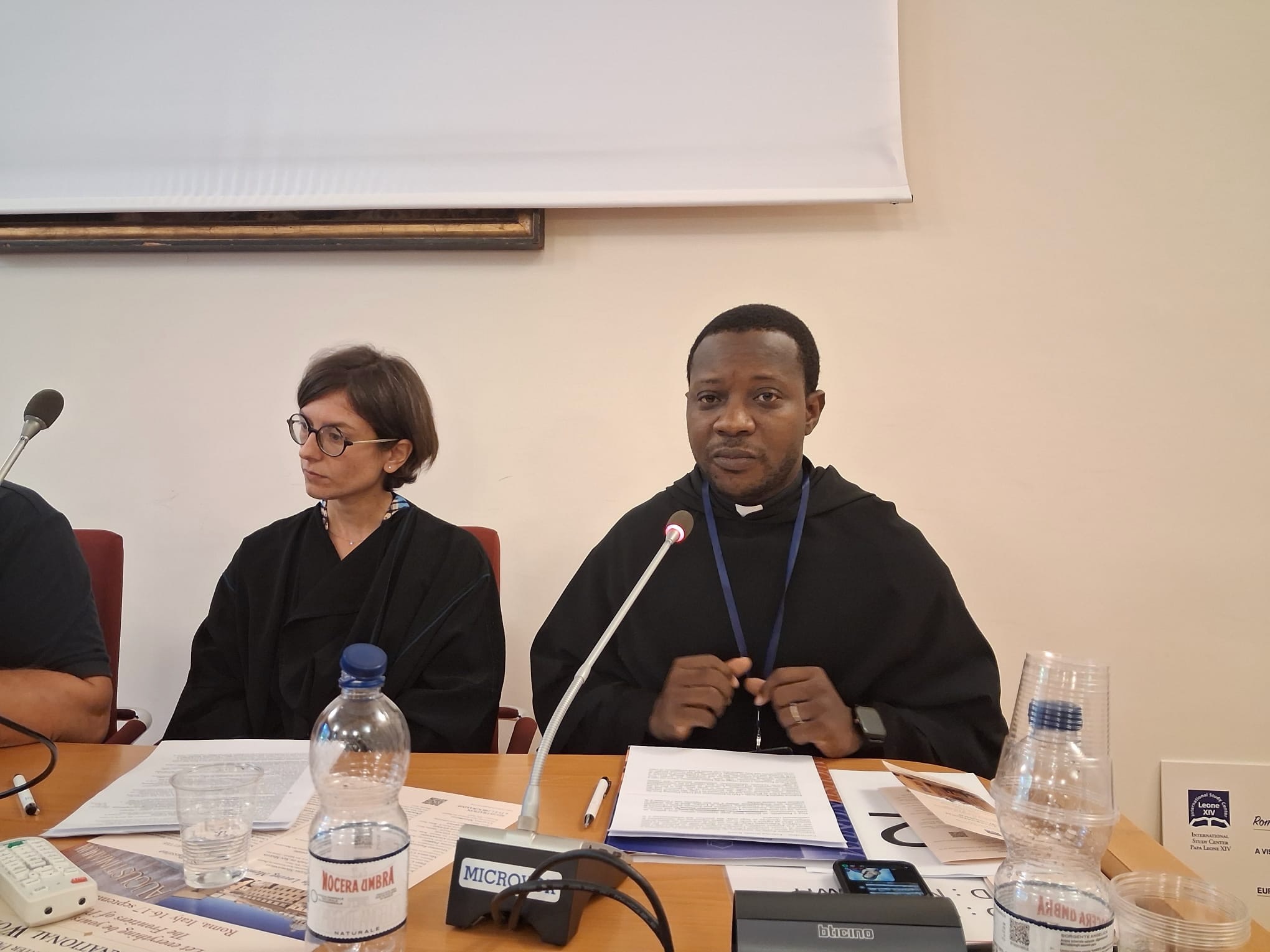 Kolawole Chabi e Federica Natalia Rosati