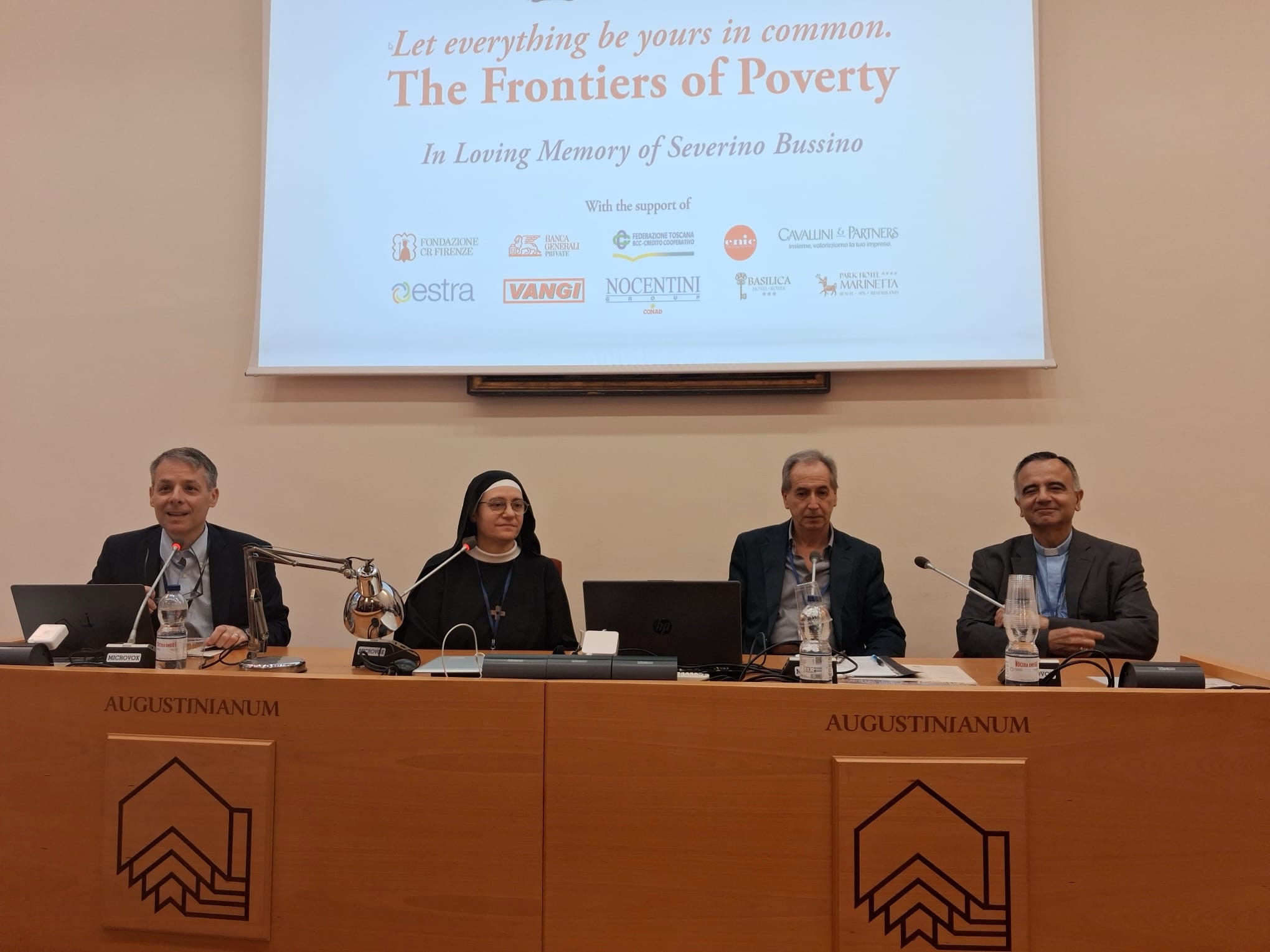 Massimo Faggioli, Elena Manganelli, Pier Davide Guenzi ed Erio Castellucci