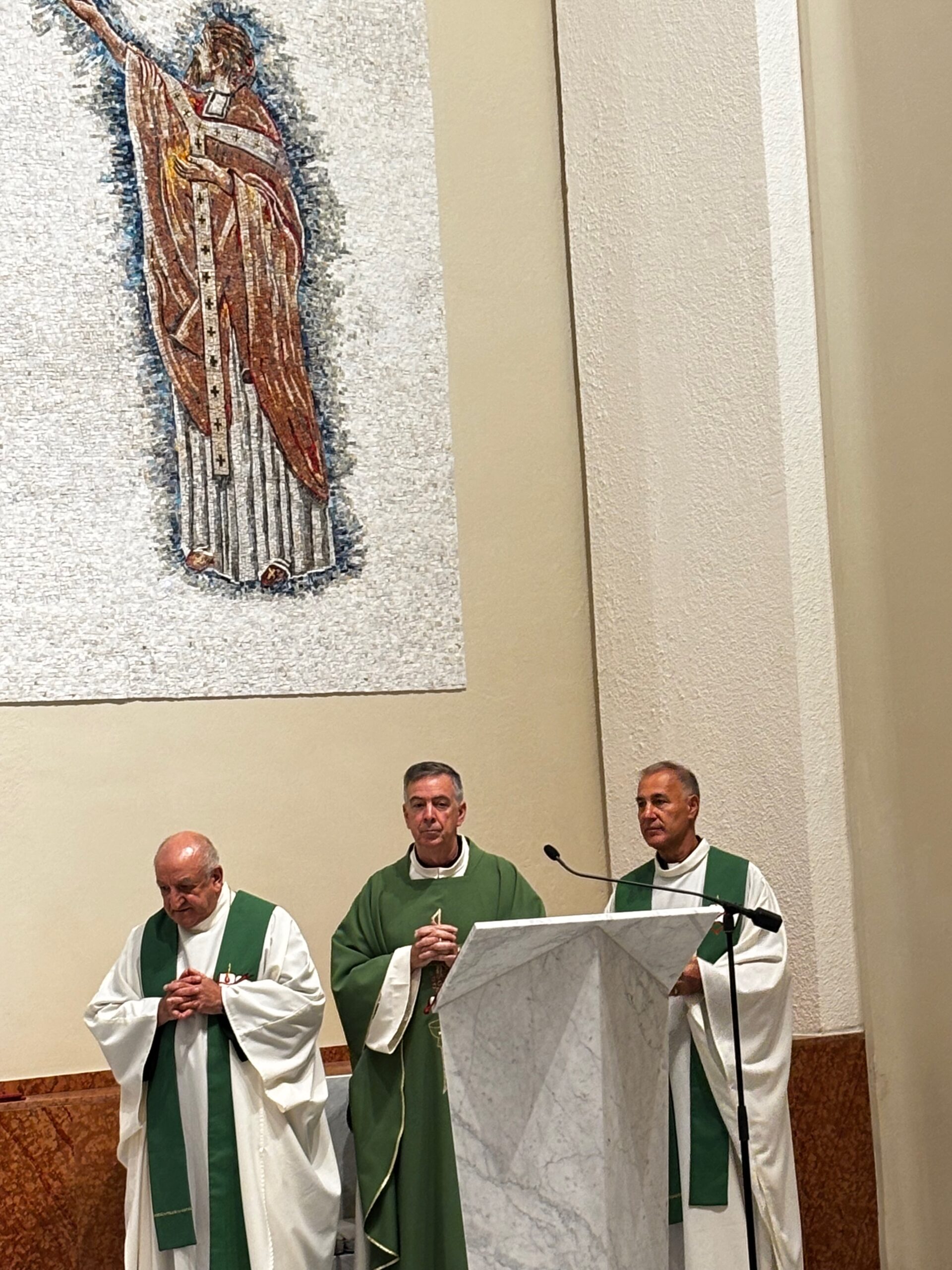 Padre Giuseppe Pagano, Padre Joseph Farrell e Padre Luciano De Michieli