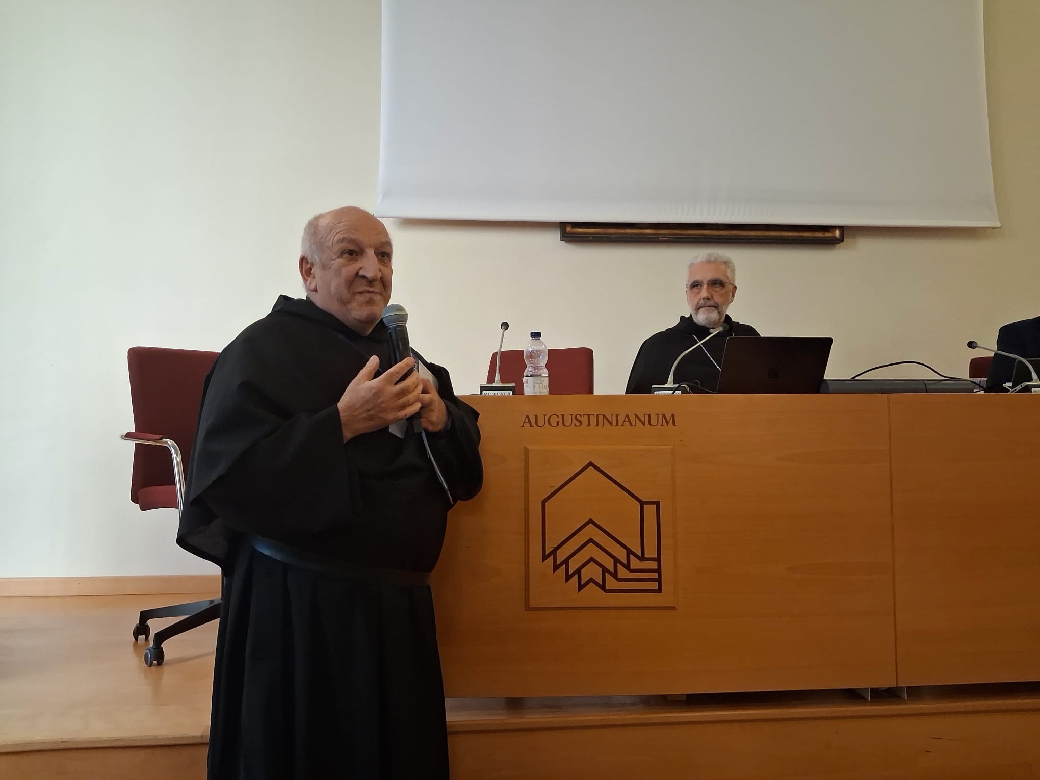 Padre Giuseppe Pagano e Mons. Luis Marín de San Martín
